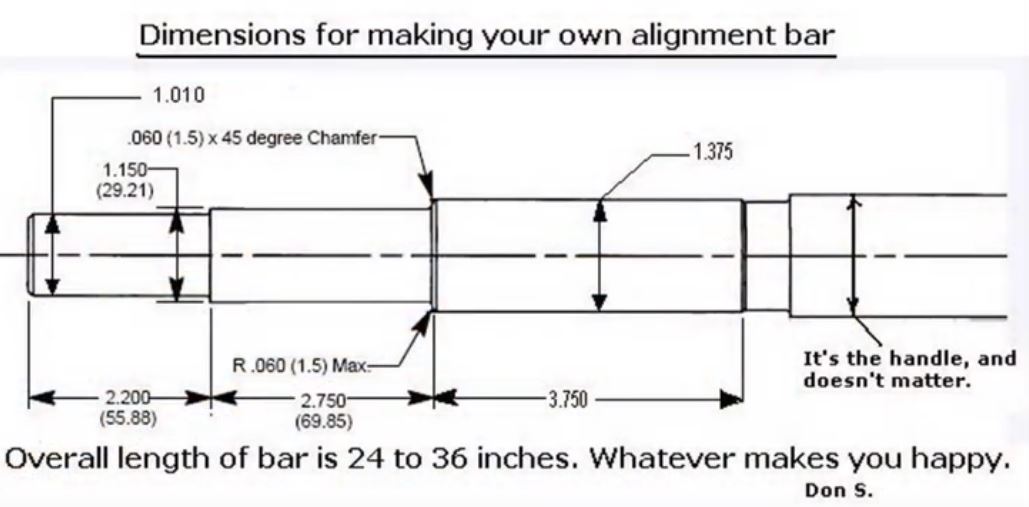 Mercruiser alignment bar.JPG